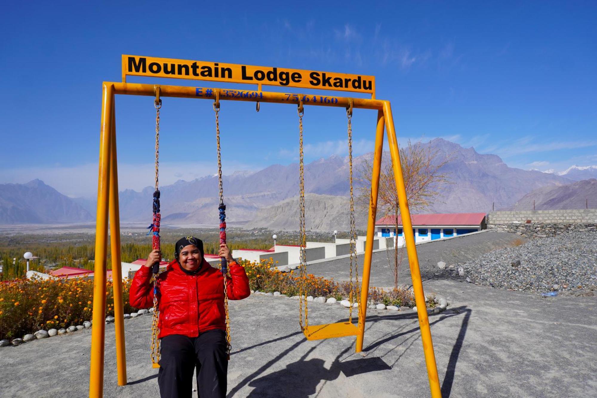 Hotel Mountain Lodge Skardu Esterno foto
