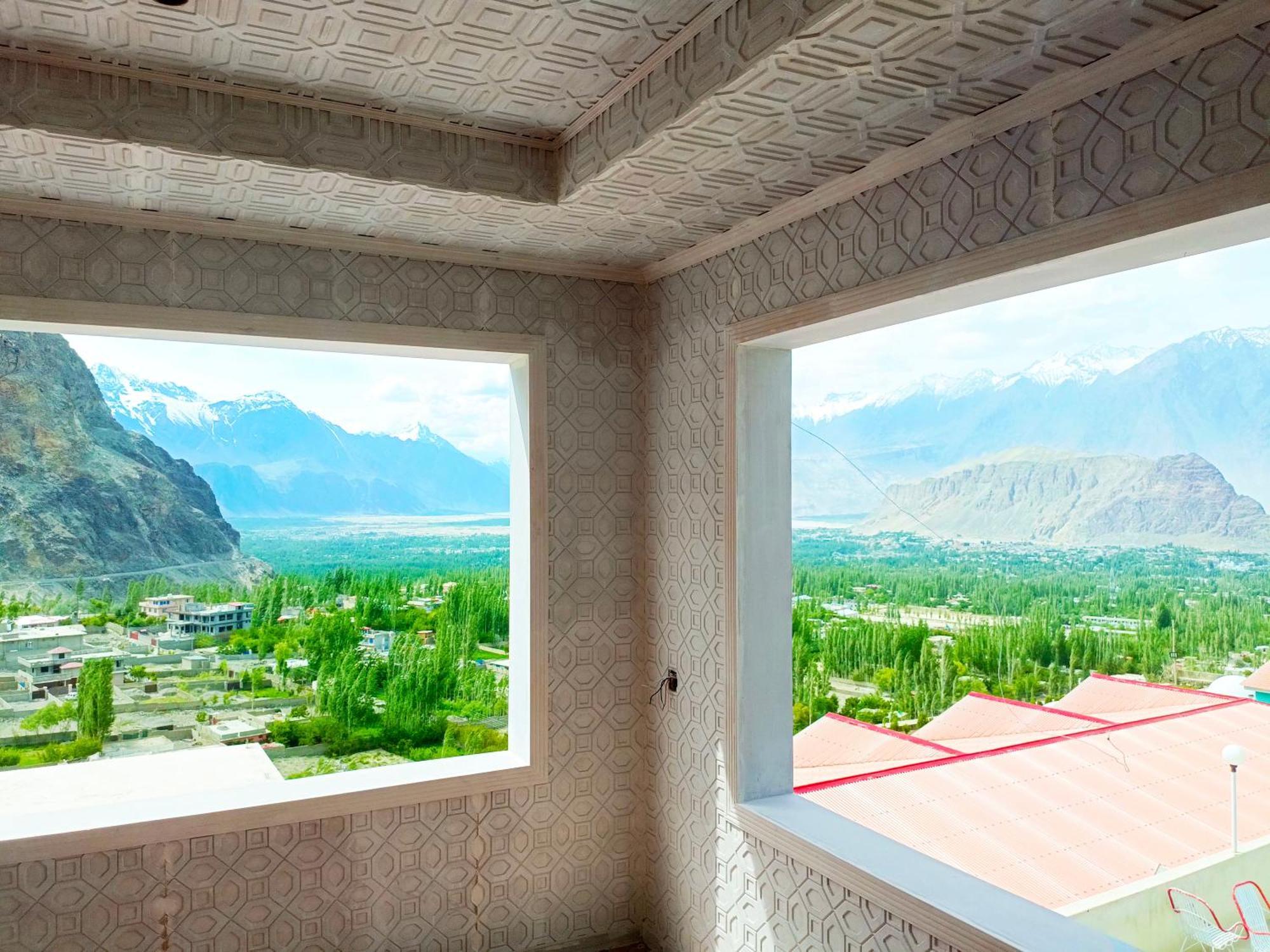 Hotel Mountain Lodge Skardu Esterno foto